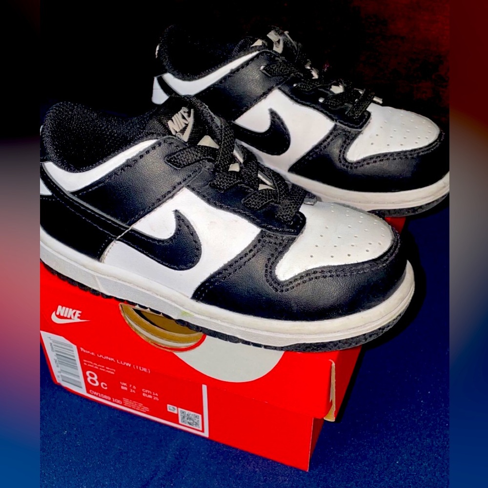 Nike Dunk Low (TDE) “White/Black” 8C
